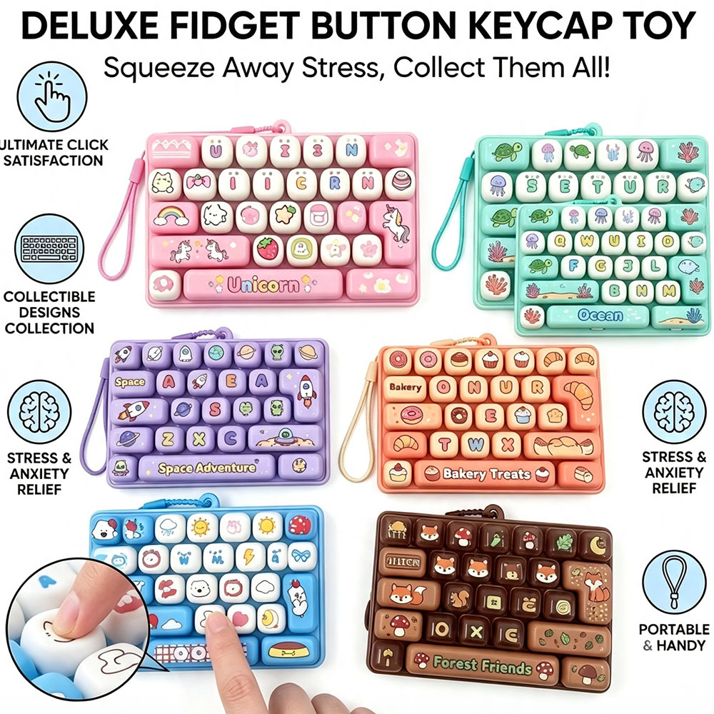 Office Productivity Tech - Mekanik Klavye Anahtarlık 26 Tuşlu Klavye