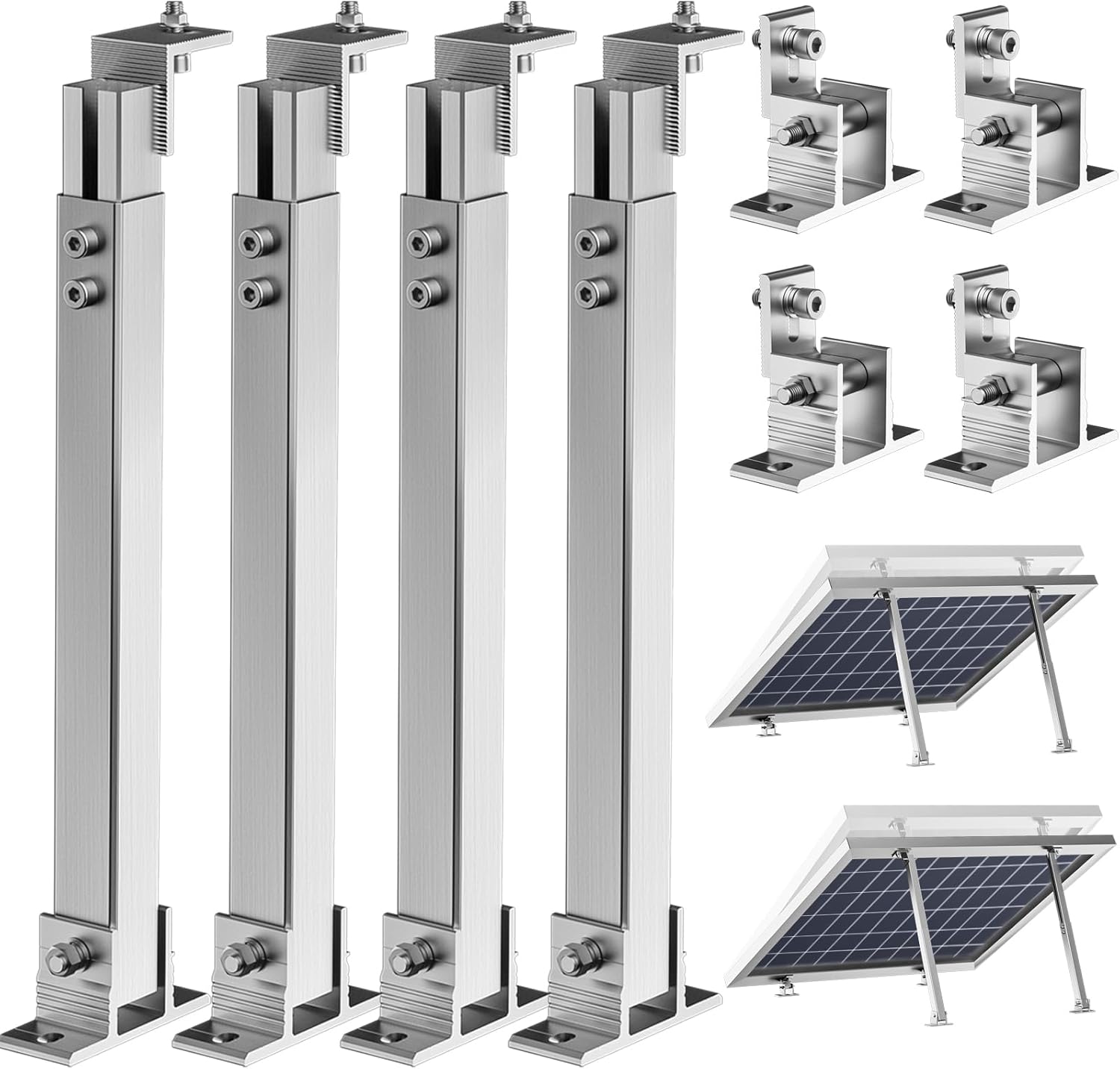 Flat Panel Mount Tilt - 2 Takım Ayarlanabilir Güneş Paneli Eğim