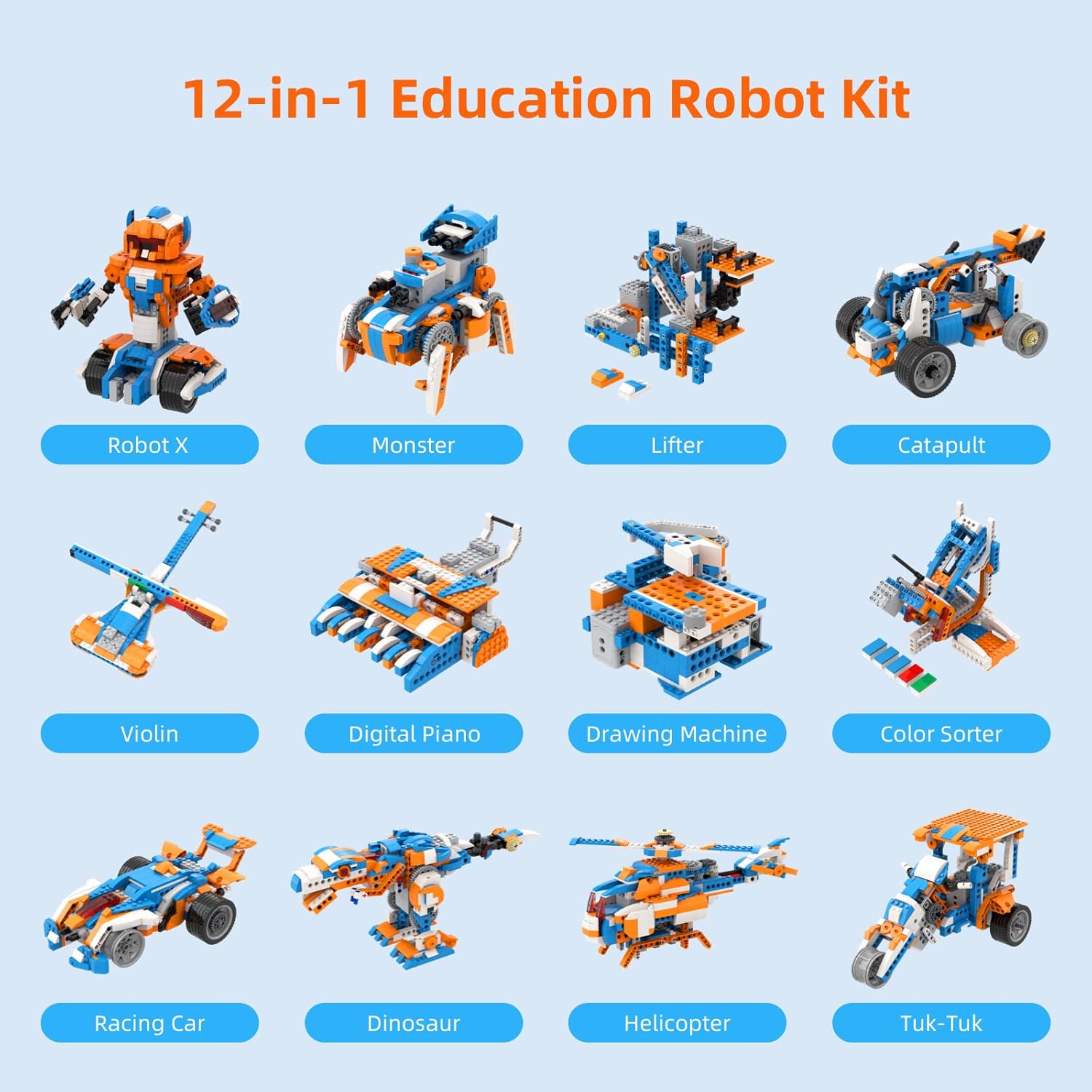 Modern STEM Robot Yapım Seti T - Office Tech Decor incelemesi ve fiyatı