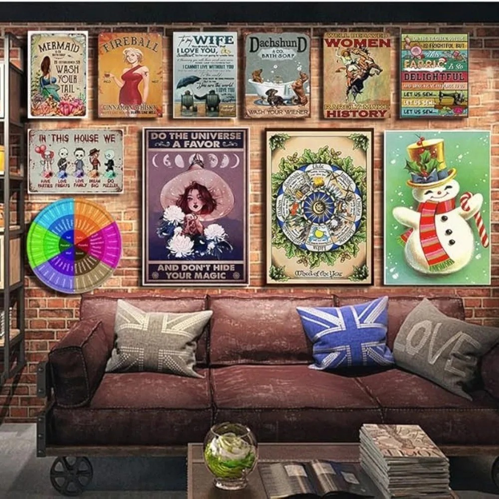 CIFBUY Retro Endüstriyel 2D Dü - Tech Office Wall Decor incelemesi ve fiyatı