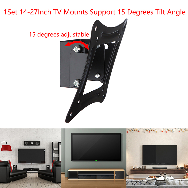 1 takım 14-27 inç TV bağlar LC - Flat Panel Mount Tilt incelemesi ve fiyatı