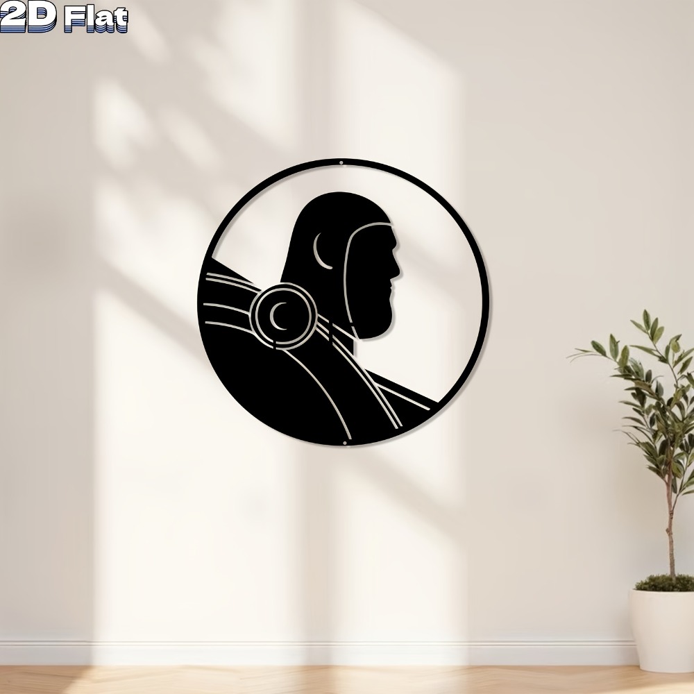 1 adet Modern Robot Alüminyum  - Tech Office Wall Decor incelemesi ve fiyatı