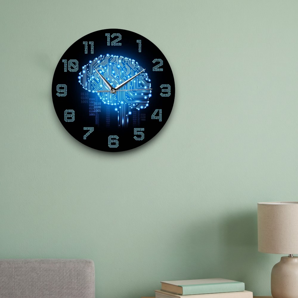 Tech Brain Duvar Saati İkili K - Tech Office Wall Decor incelemesi ve fiyatı