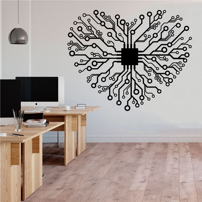 Aşk Çip Teknik Şirket Ofis Vin - Tech Office Wall Decor incelemesi ve fiyatı
