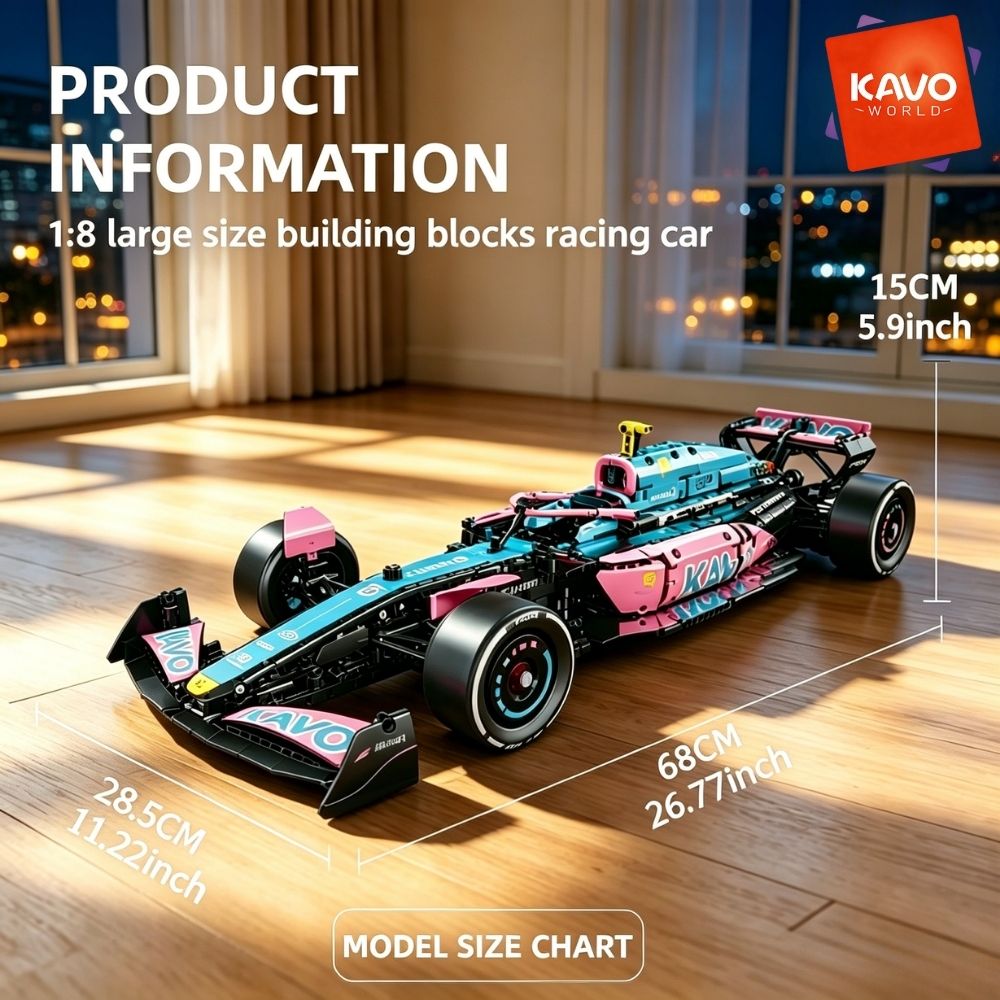 KAVOWORLD 1:8 Pembe-mavi Formu - Office Productivity Tech incelemesi ve fiyatı