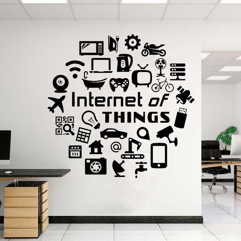 Tech vinil duvar çıkartmaları  - Tech Office Wall Decor incelemesi ve fiyatı