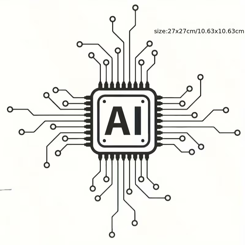 AI Teknolojisi Devre Kartı Vin - Office Tech Decor incelemesi ve fiyatı