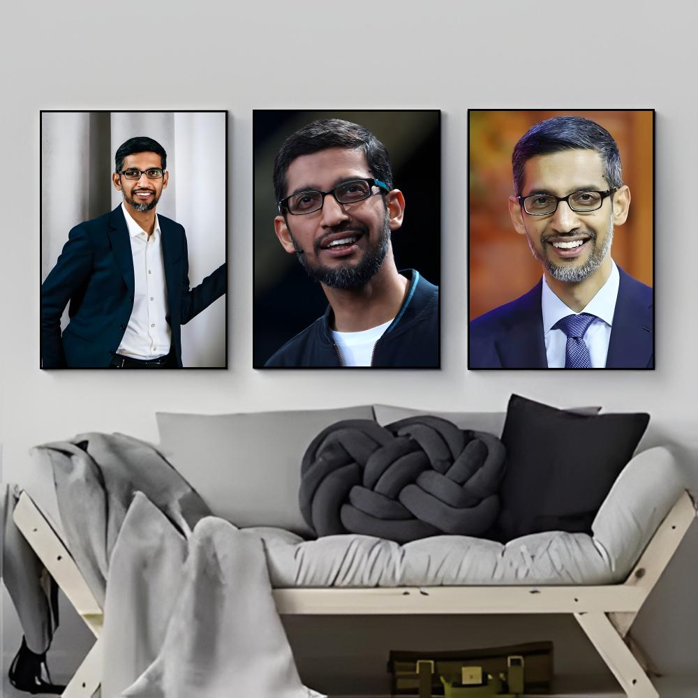 Şık Kurumsal S-Sundar Pichai T - Tech Office Wall Decor incelemesi ve fiyatı