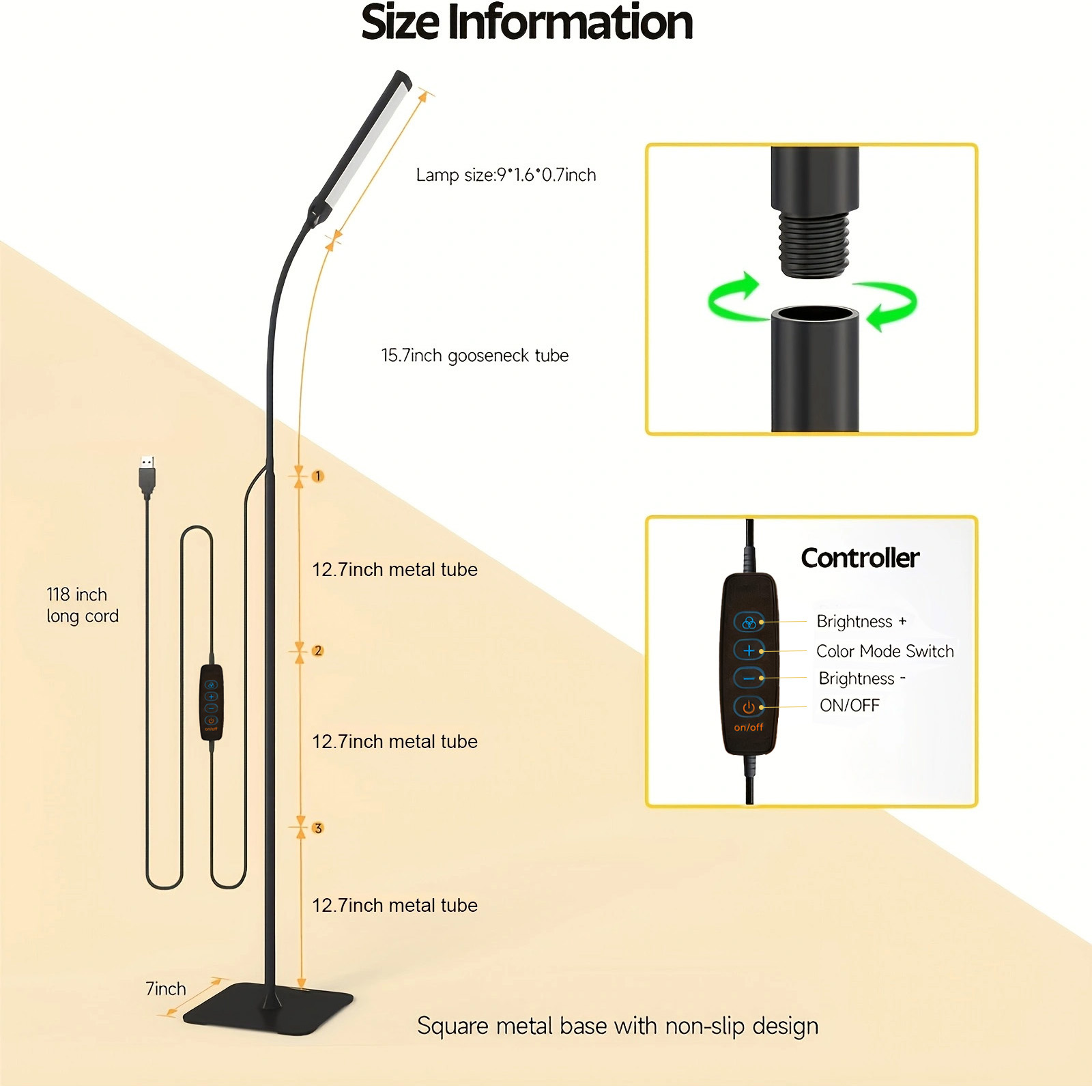 120 LED'li Ayaklı Okuma Lambas - Office Tech Flexible incelemesi ve fiyatı