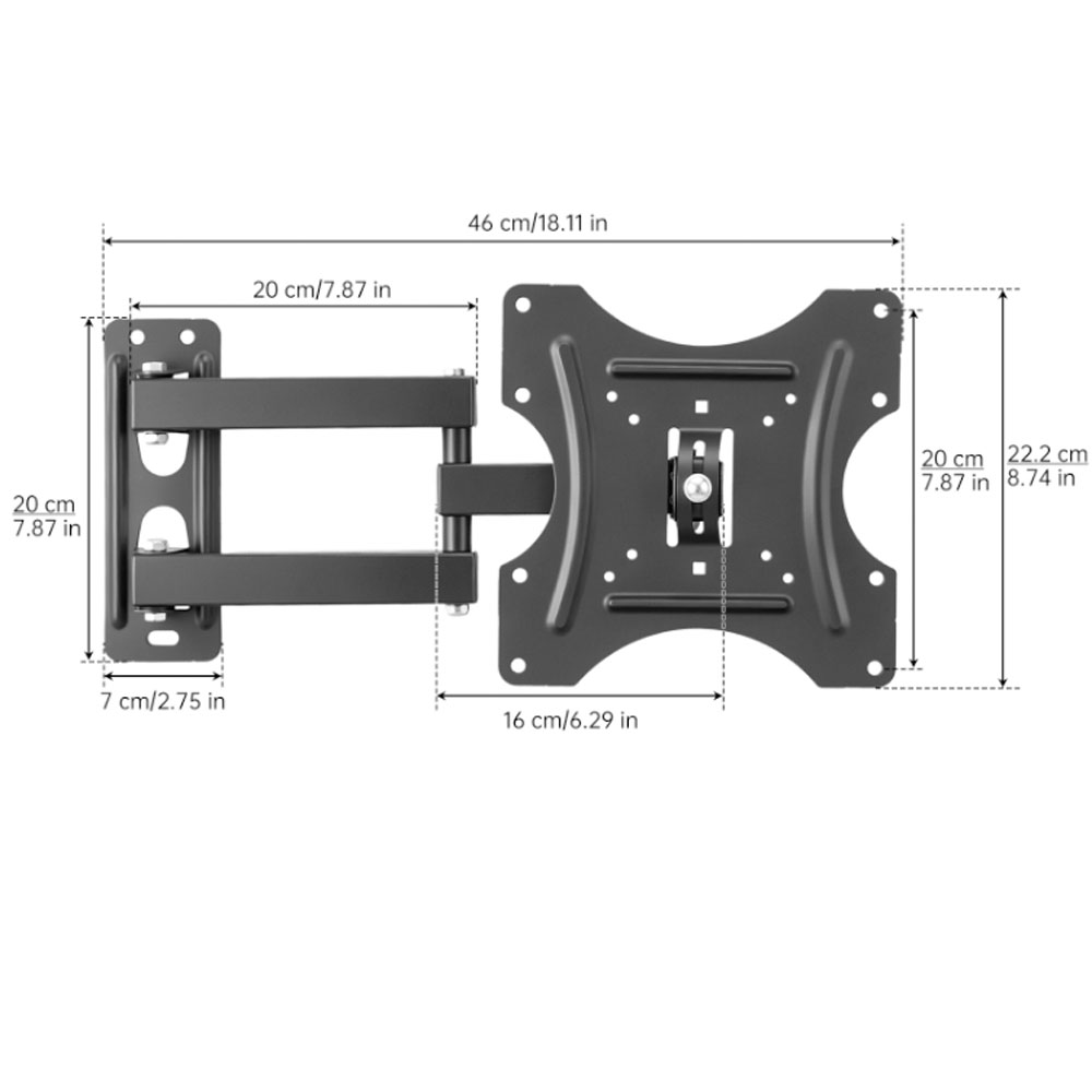 TV Duvar Montaj Braketi Düz Pa - Flat Panel Mount Tilt incelemesi ve fiyatı